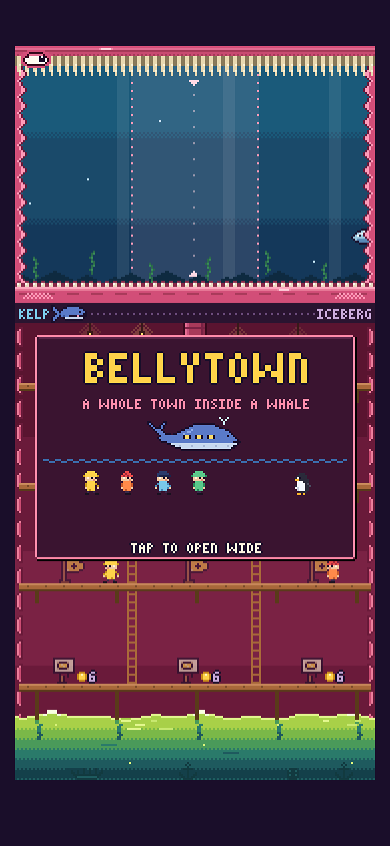 Bellytown title screen