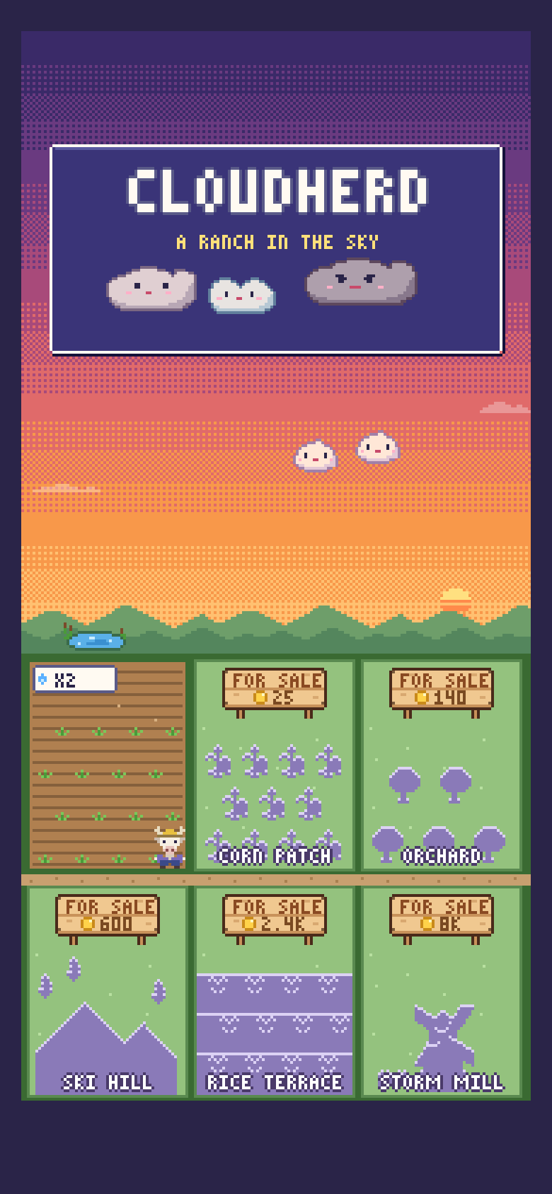 Cloudherd title screen