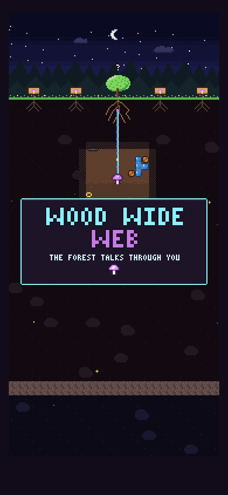 Wood Wide Web title screen